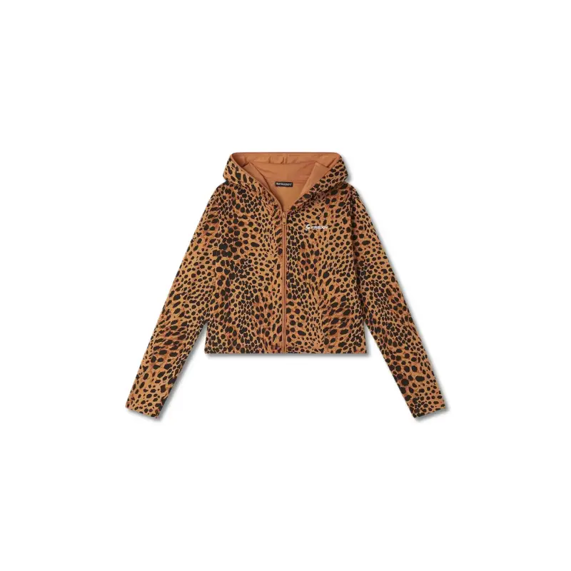 Felpa con cappuccio in French Terry zip completa donna Freddy