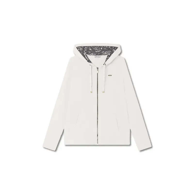 Felpa con cerniera a cappuccio da donna Freddy