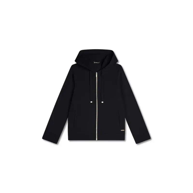 Felpa con cerniera a cappuccio da donna Freddy Pesante