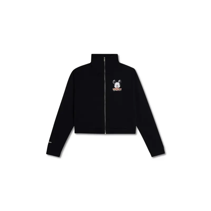 Felpa da donna con cerniera Freddy French Terry