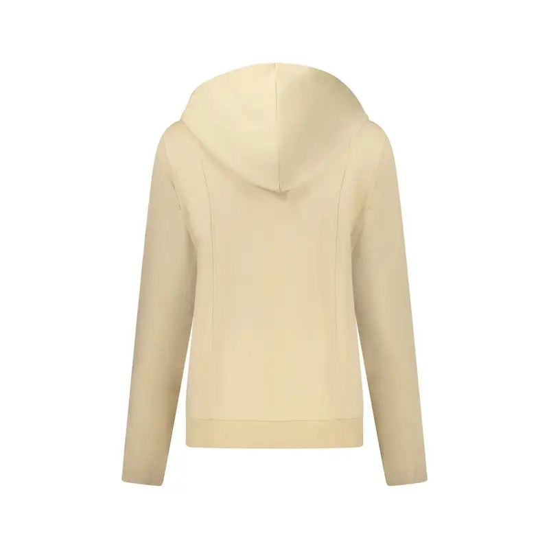 Freddy Felpa Donna beige con Maniche Lunghe e Zip miniatura 2