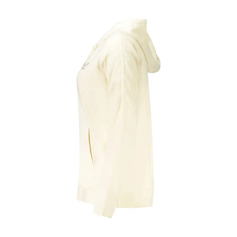 Freddy Felpa Maniche Lunghe Donna Bianco con Zip miniatura 3