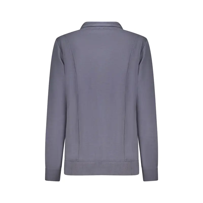 Freddy Maglia Donna Blu con Zip e Maniche Lunghe miniatura 2