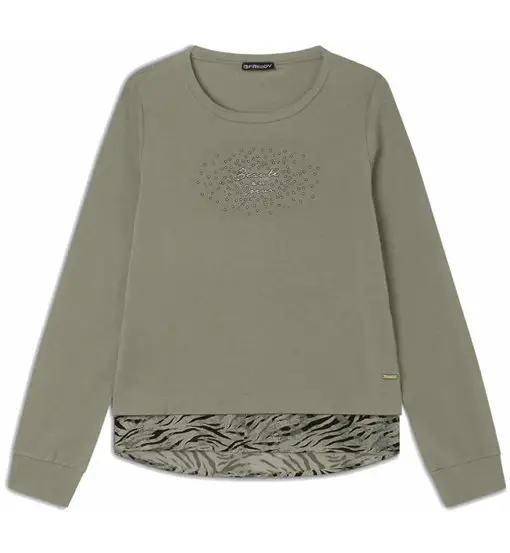 Felpa W - donna Green