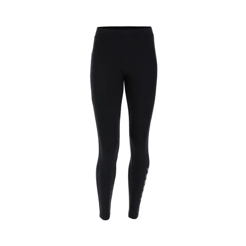 Leggings Sportivi Logo Basso Nero Donna XS