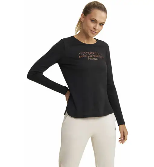 Maglia manica lunga W - donna Black