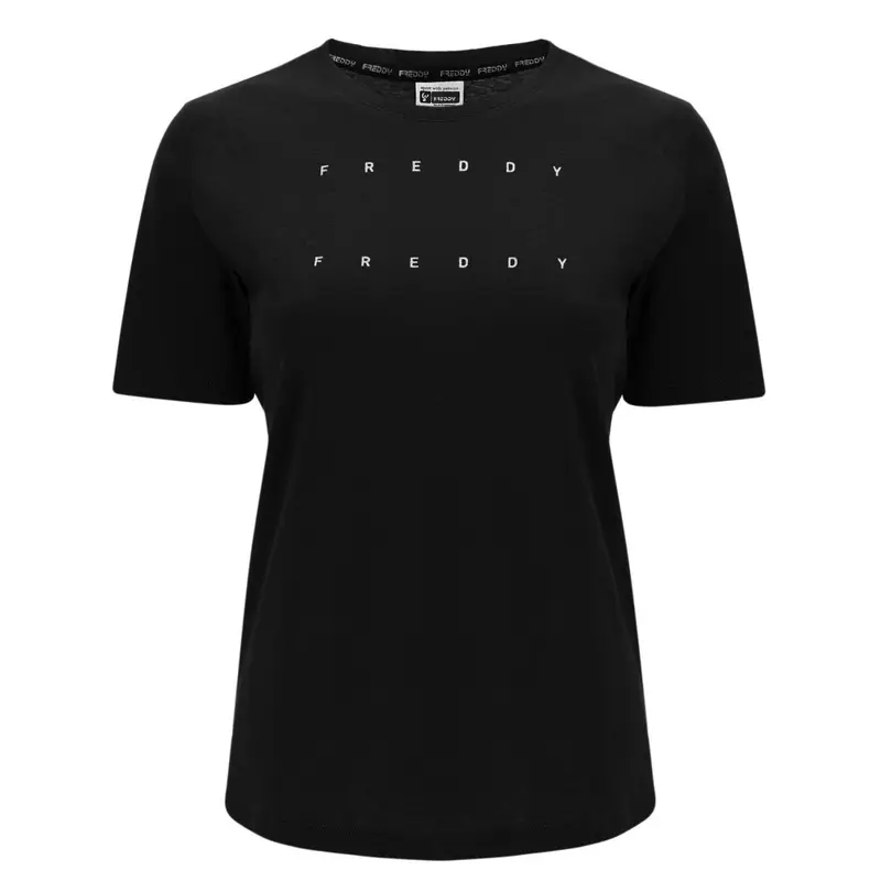 Maglietta Palestra Jersey Nero Donna S