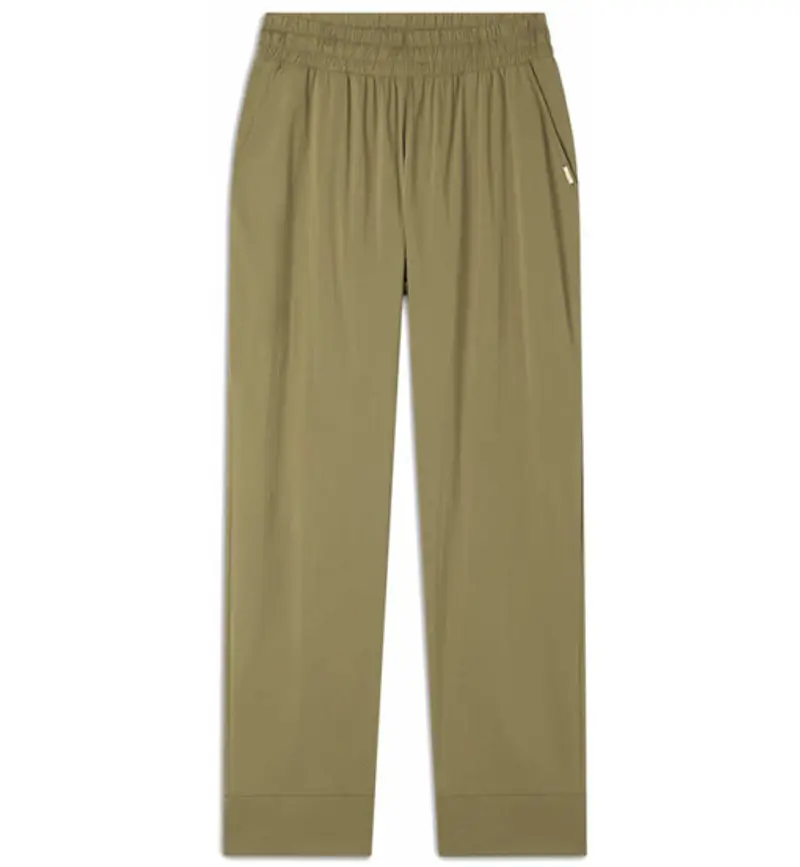 Pantaloni fitness 7/8 W - donna Green