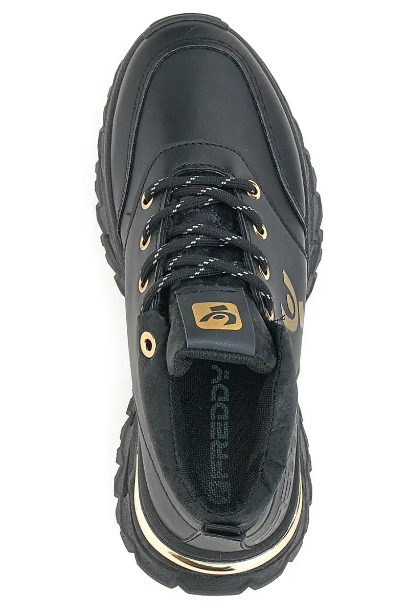 Sneakers Chunky Nere Freddy 7565 Nero [NERO miniatura 5