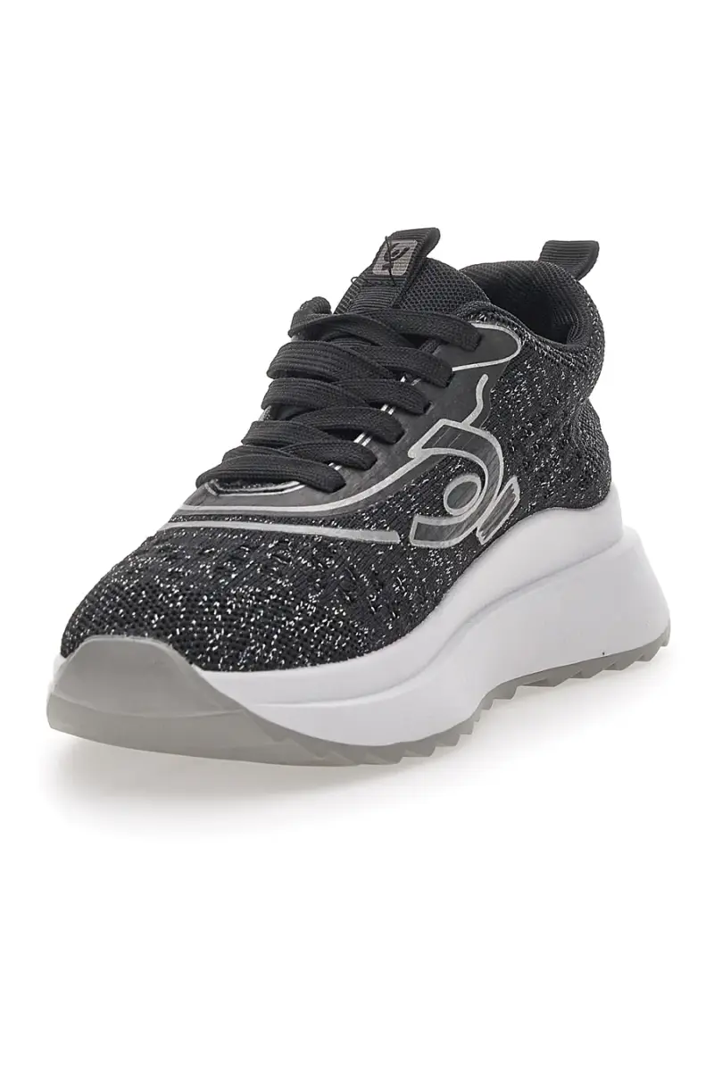 Sneakers Nere da Donna Freddy 7552 [NERO] miniatura 3