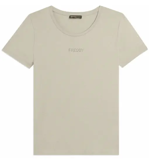 FREDDY T-shirt Donna Beige 4241828