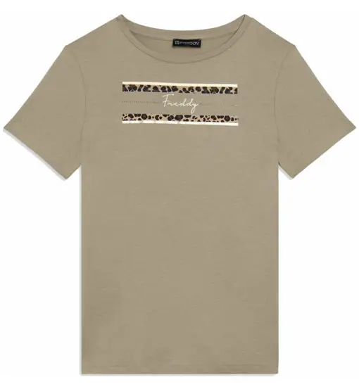 FREDDY T-shirt Donna Marrone 4242137