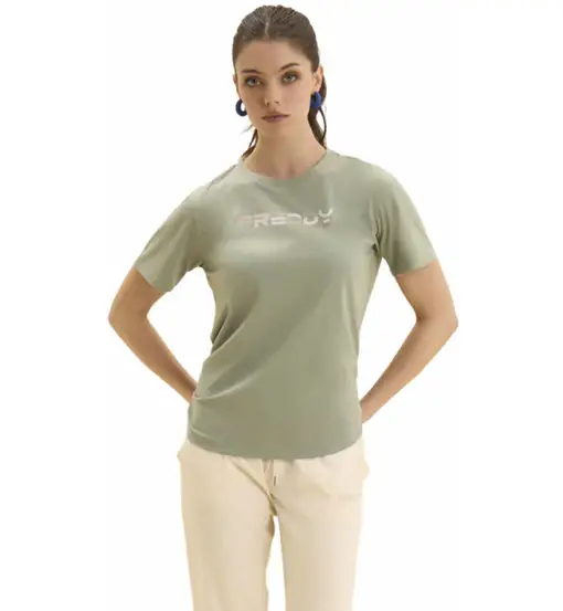 T-shirt W - donna Green
