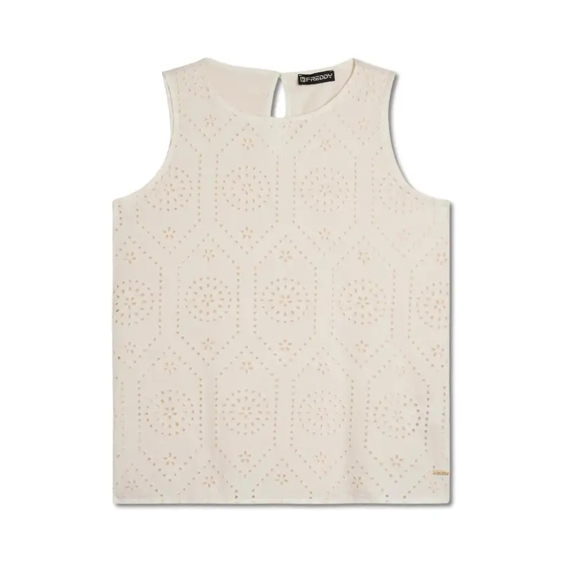 Top in pizzo donna Freddy