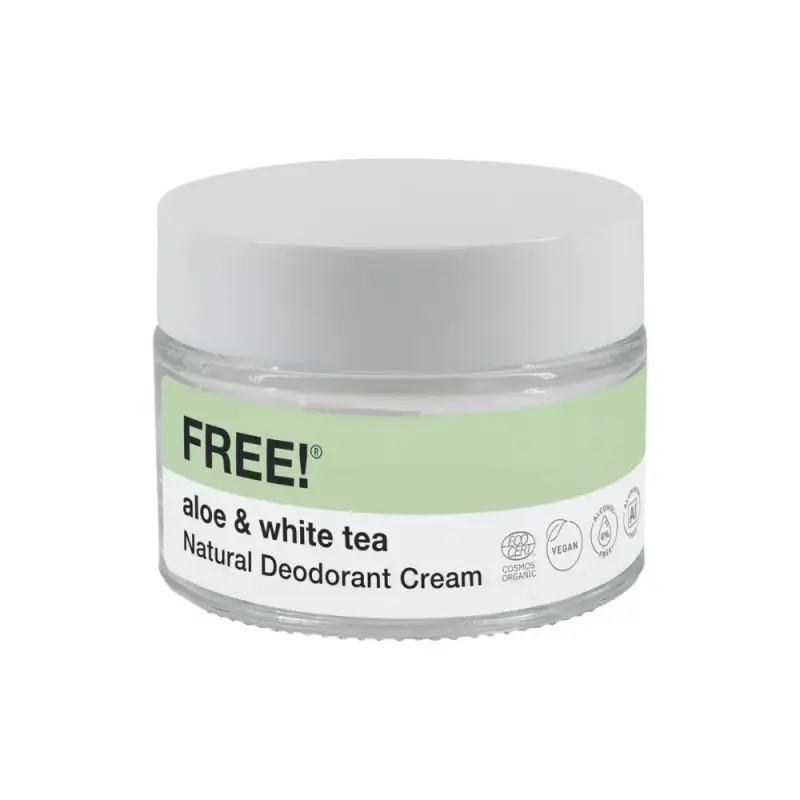 Crema Deodorante Naturale Aloe & Tè Bianco 50 g