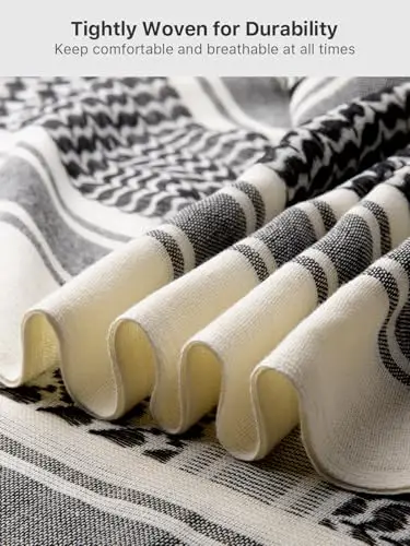 FREE SOLDIER shemagh Foulard da Testa per Uomini e Donne per attività all'Aria Aperta, Sport, Camping, Trekking miniatura 2