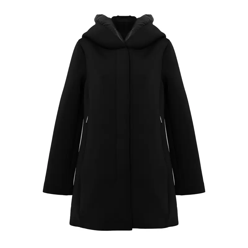 CAPPOTTO CAPUCCIO NEOPRENE DONNA