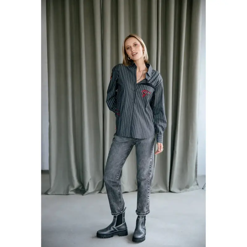 Camicia da donna Freeman T Porter Chella Patches