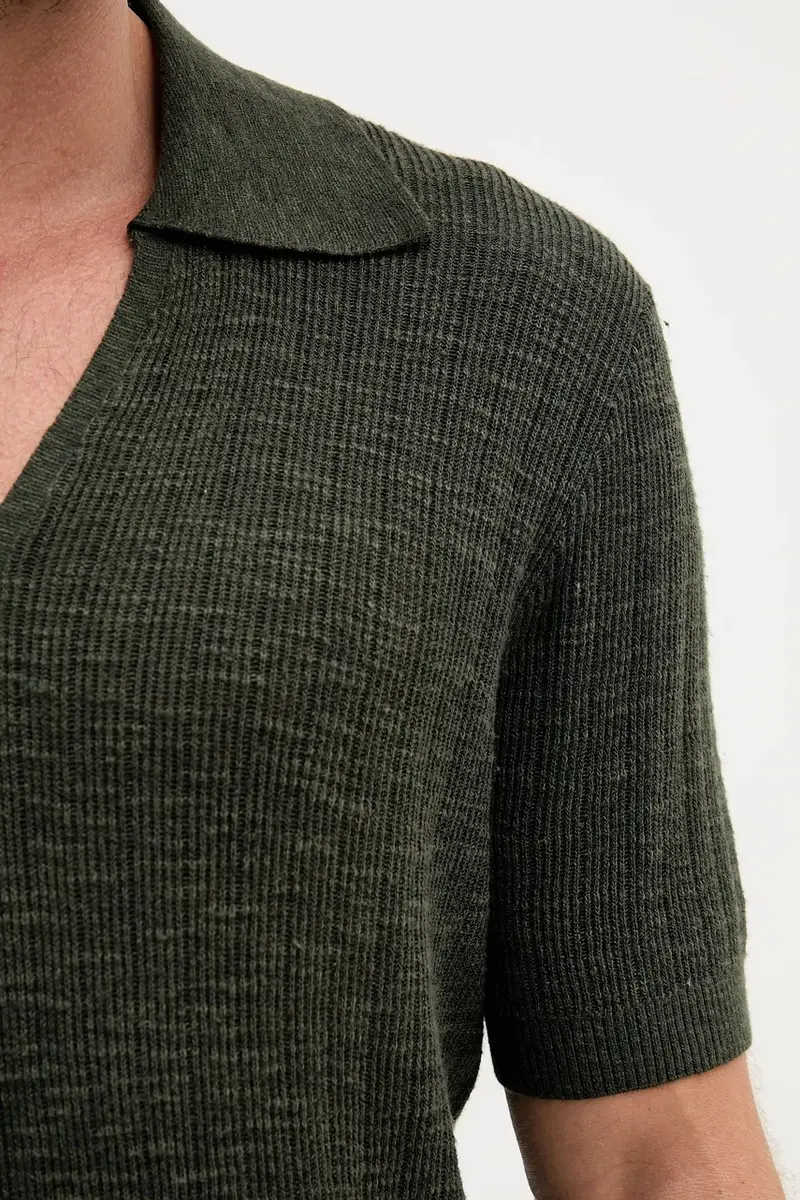 Frescobol Carioca Polo Uomo Verde 3277432 miniatura 5