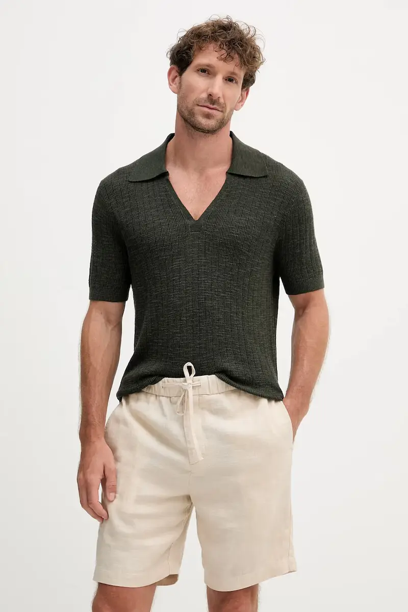 Frescobol Carioca Polo Uomo Verde 3277432