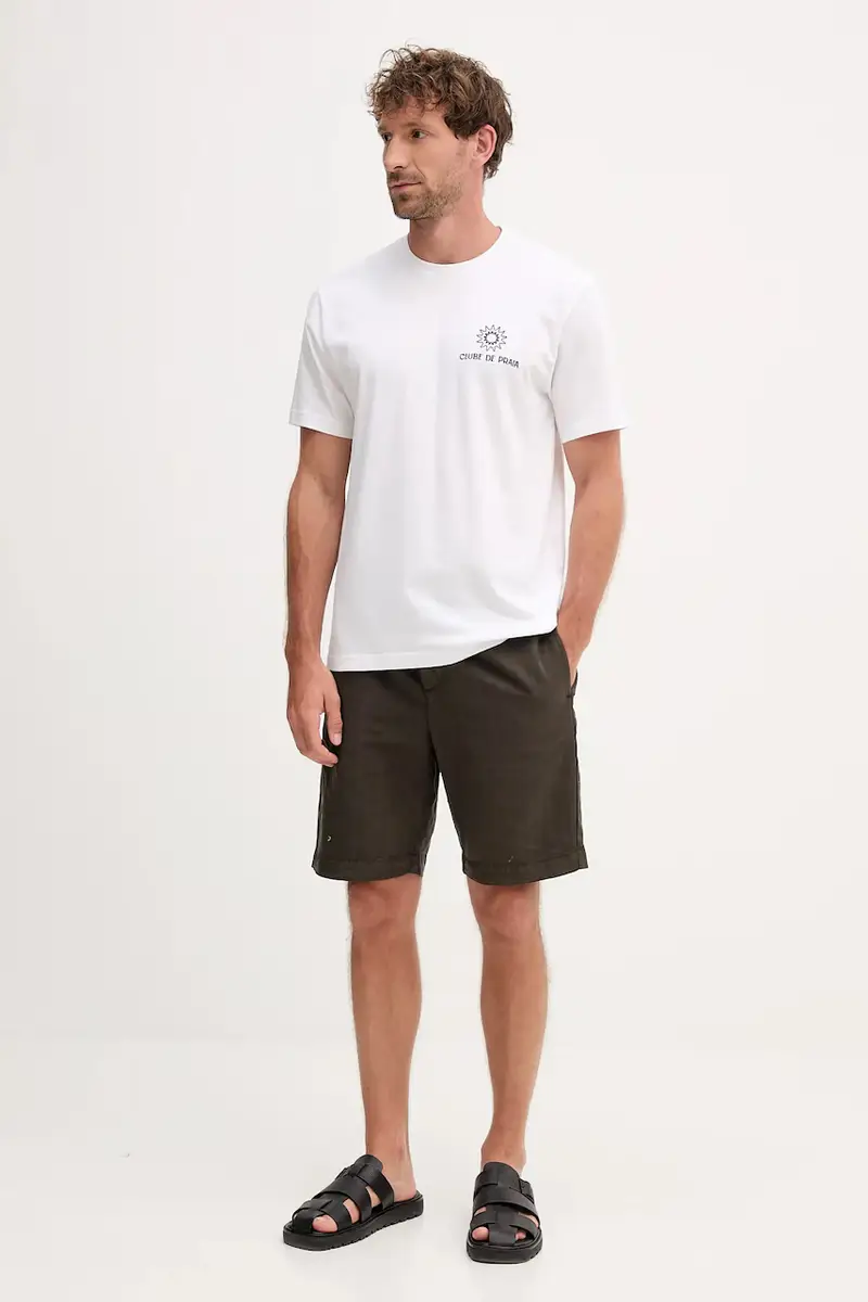 Frescobol Carioca T-shirt Uomo Bianco 3243201 miniatura 2