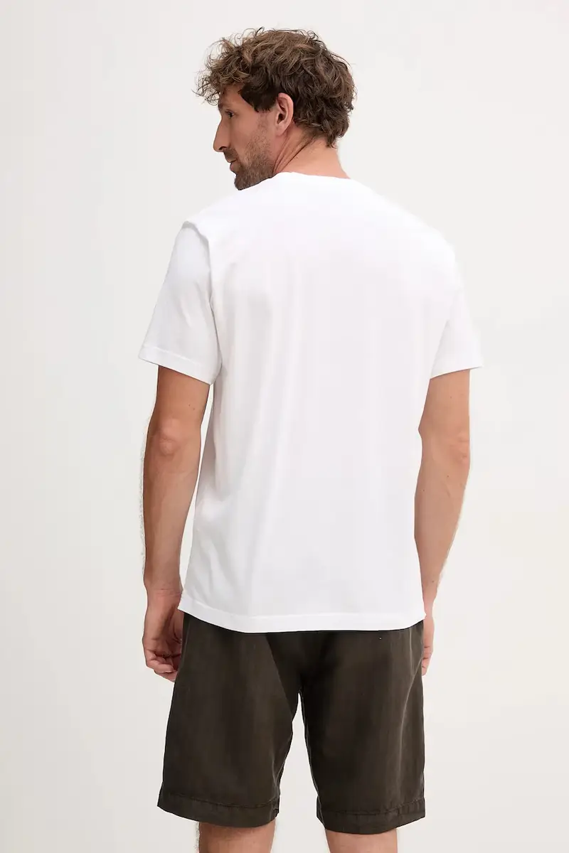 Frescobol Carioca T-shirt Uomo Bianco 3243201 miniatura 3