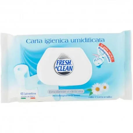 Fresh&Clean Carta Igienica Umidificata