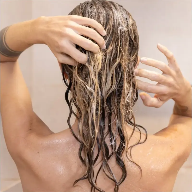 Cura dei Capelli Frizz-Away Conditioning Co-Wash - Shampoo capelli ricci, Shampoo delicato, Capelli ricci, Capelli normali miniatura 3