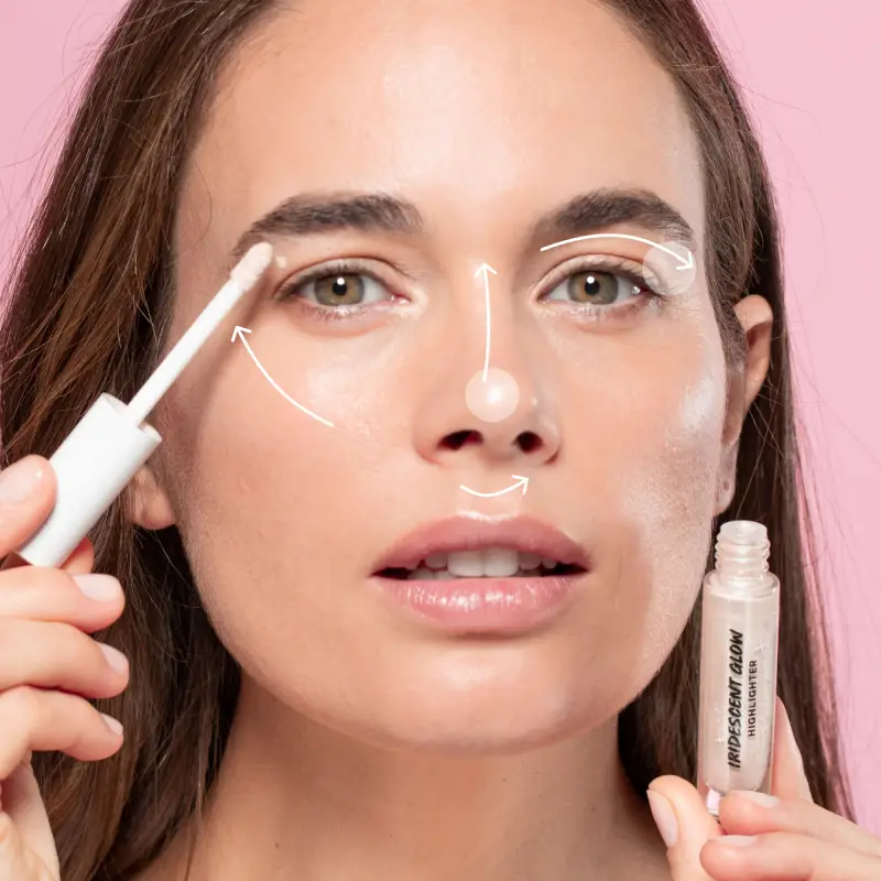 Incarnato Iridescent Glow Highlighter White Cloud - Illuminante viso miniatura 3