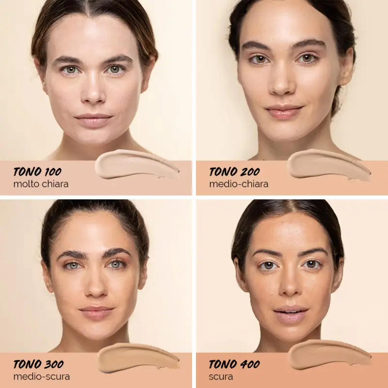 Incarnato Satin Skin Cream Foundation 300 apricot nectar - Fondotinta miniatura 4