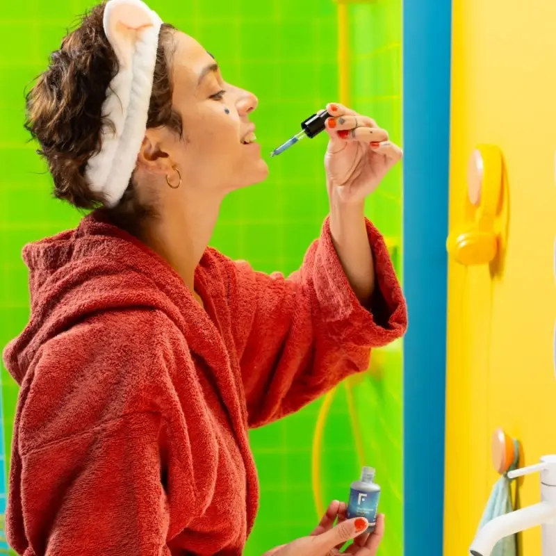 Viso Blue Radiance Enzymatic Serum - Peeling e gommage viso miniatura 3