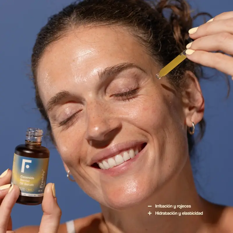 Viso Ceramide Barrier Oil Serum - Trattamento antietà pelli mature, Olio viso antirughe, Siero antirughe miniatura 4