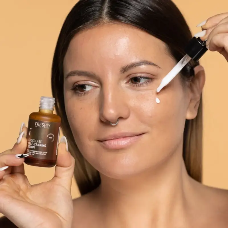 Viso Chocolate Self-Tanning Serum - Autoabbronzante viso miniatura 5