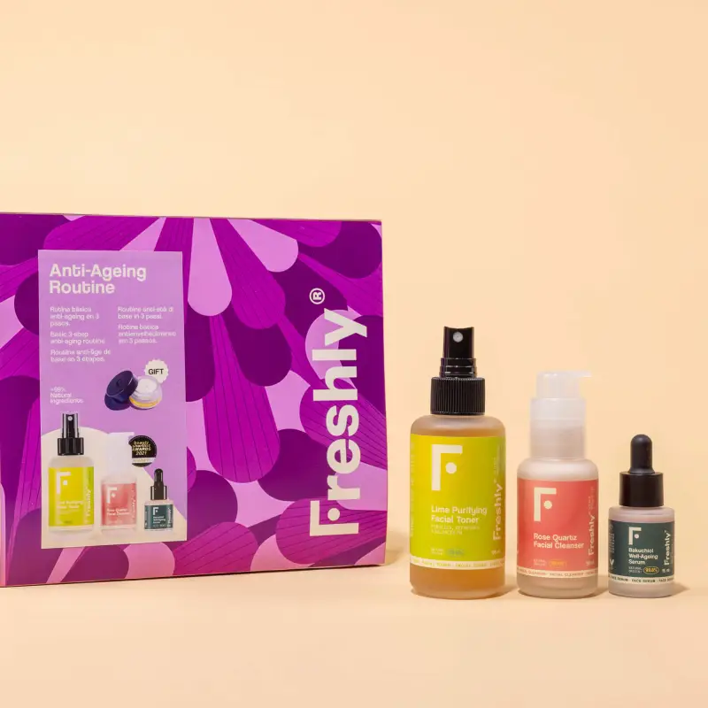 Viso Cofanetto Anti-Ageing Routine - Tonico viso, Trattamento antietà pelli mature, Trattamento viso antirughe, Siero antirughe, Cofan miniatura 5