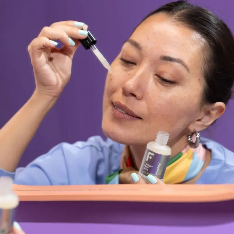 Viso Collagen Flash Bomb - Trattamento antietà pelli mature, Siero antirughe miniatura 2