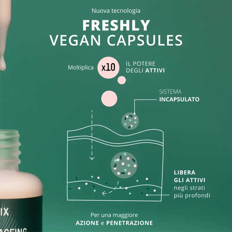 Viso Phoenix Aura Well Ageing Serum - Trattamento antietà pelli mature, Siero antirughe miniatura 3