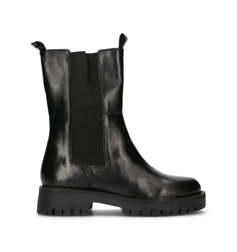 Beatles donna nero in pelle Vario