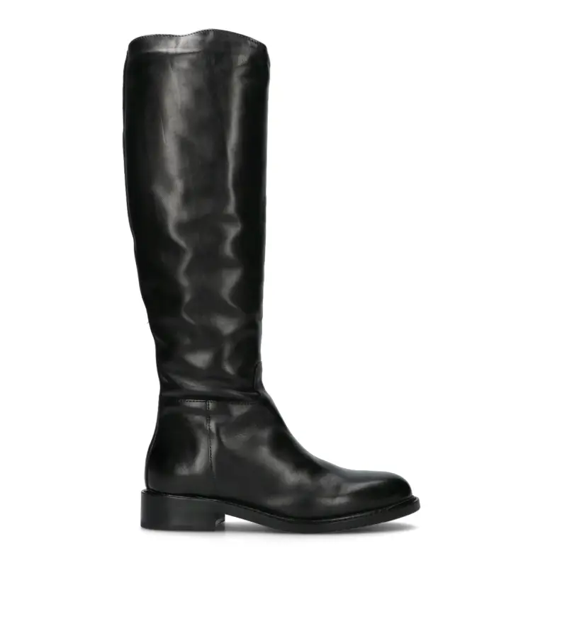 Fricky Stivale donna nero in pelle