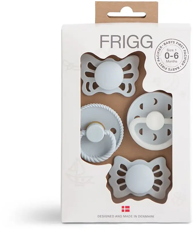 Baby's First Pacifier Moonlight Sailing ciuccio Powder Blue