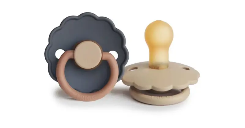 Daisy 0-6 Mesi Ciuccio Aurora/Croissant 2 Pz