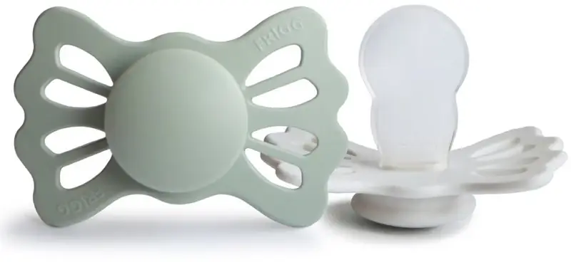 Lucky 6-18 mesi ciuccio Sage/Silver Gray 2 pezzi