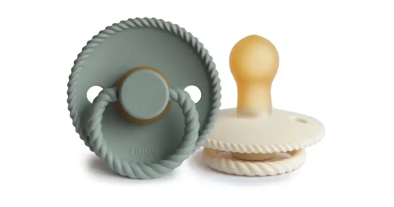 Rope 0-6 Mesi Ciuccio Cream/Sage