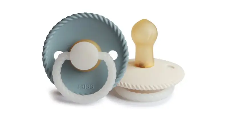 Rope Night 0-6 Mesi Ciuccio Stone Blue Night/Cream Night