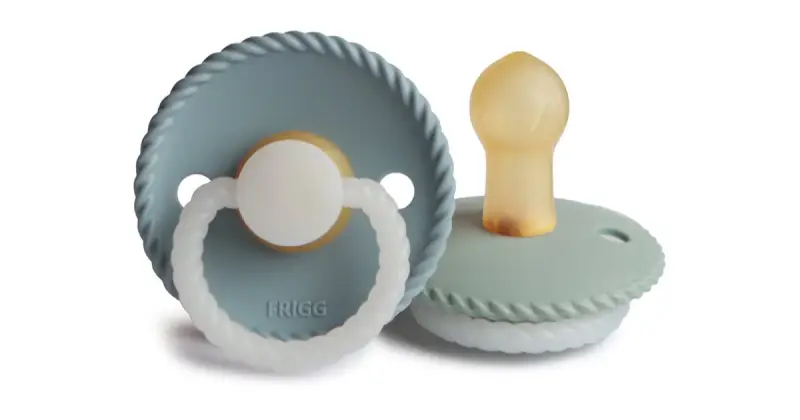 Rope Night 0-6 Mesi Ciuccio Stone Blue Night/Sage Night