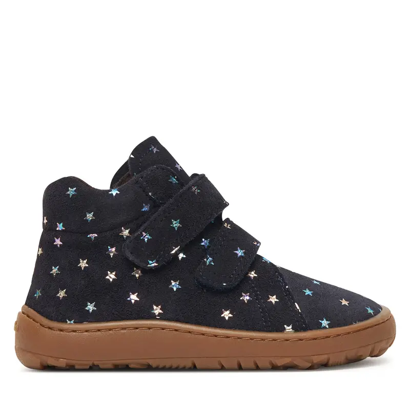 Polacchine Froddo Barefoot Winter Furry G3110263-13 M Blu scuro