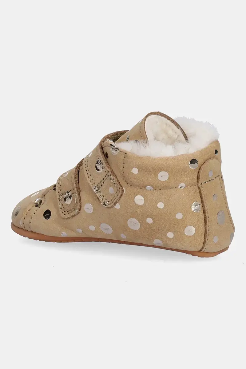 scarpe in pelle neonato/a PREWALKERS FURRY BASIC colore beige G1130022 miniatura 3
