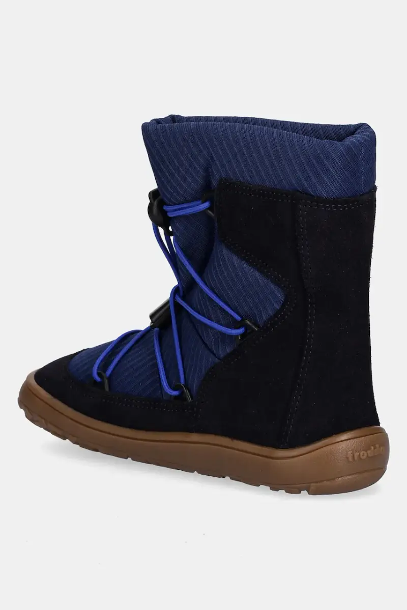 scarpe invernali bambini BAREFOOT TEX TRACK WOOL Blu navy miniatura 3