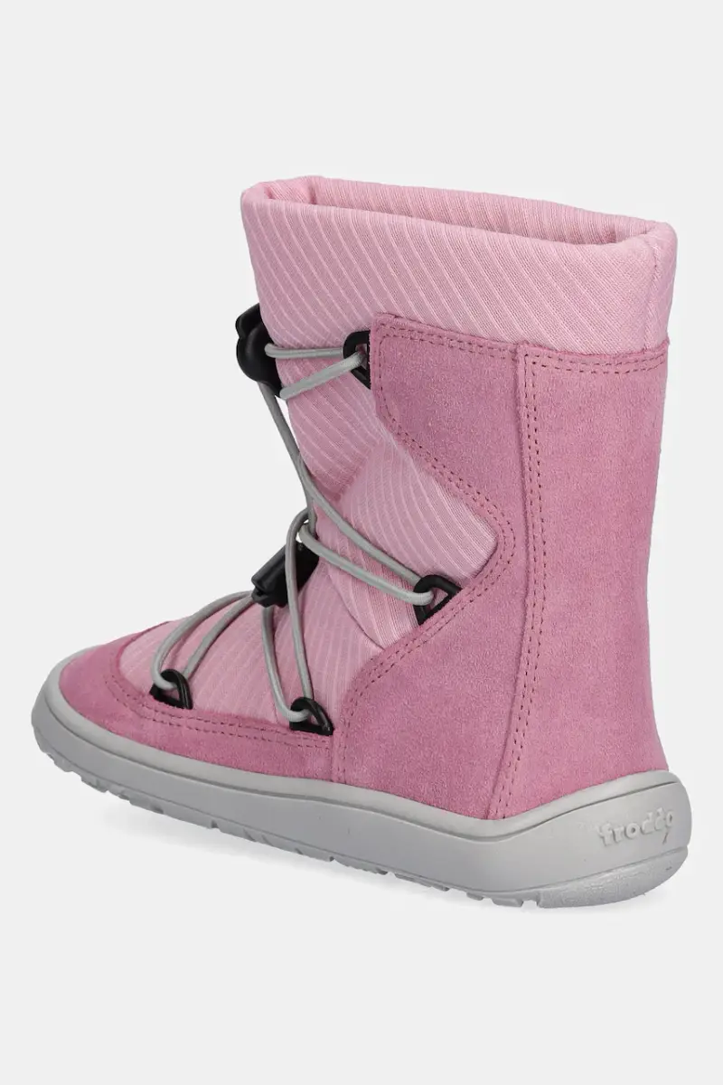 scarpe invernali bambini BAREFOOT TEX TRACK WOOL Rosa miniatura 3