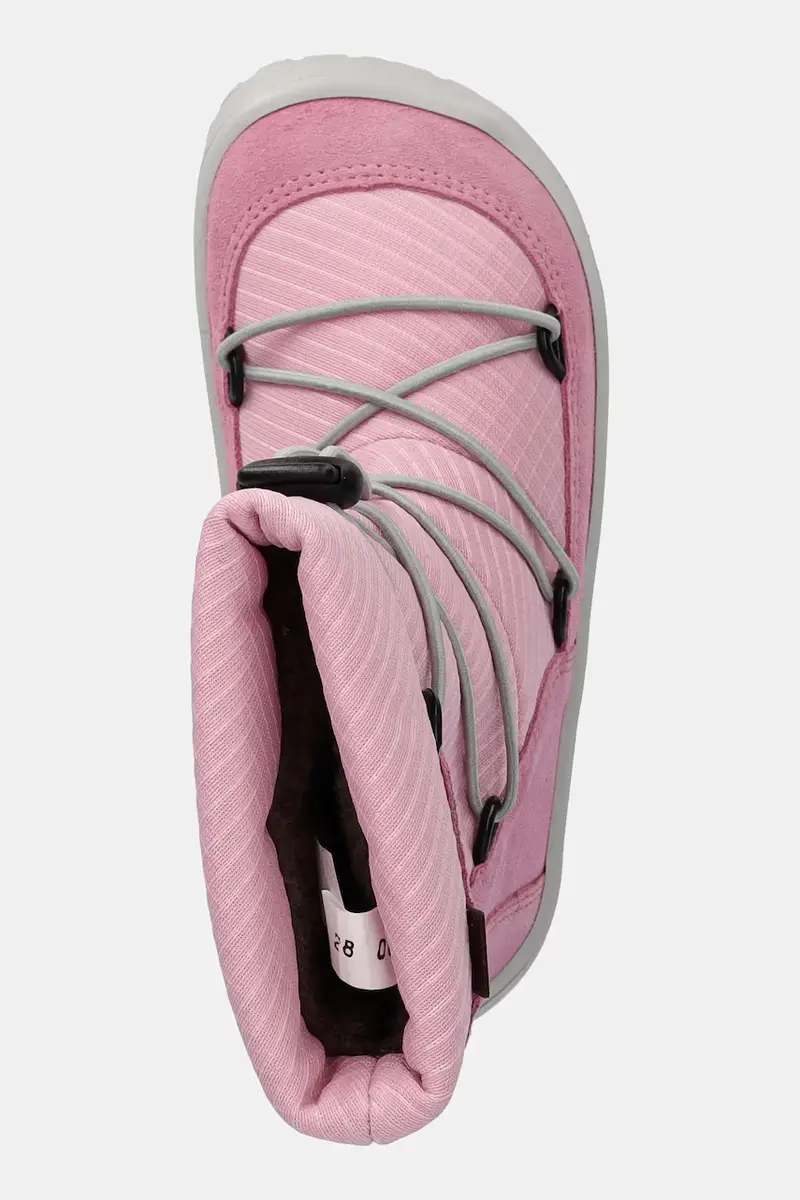 scarpe invernali bambini BAREFOOT TEX TRACK WOOL Rosa miniatura 4