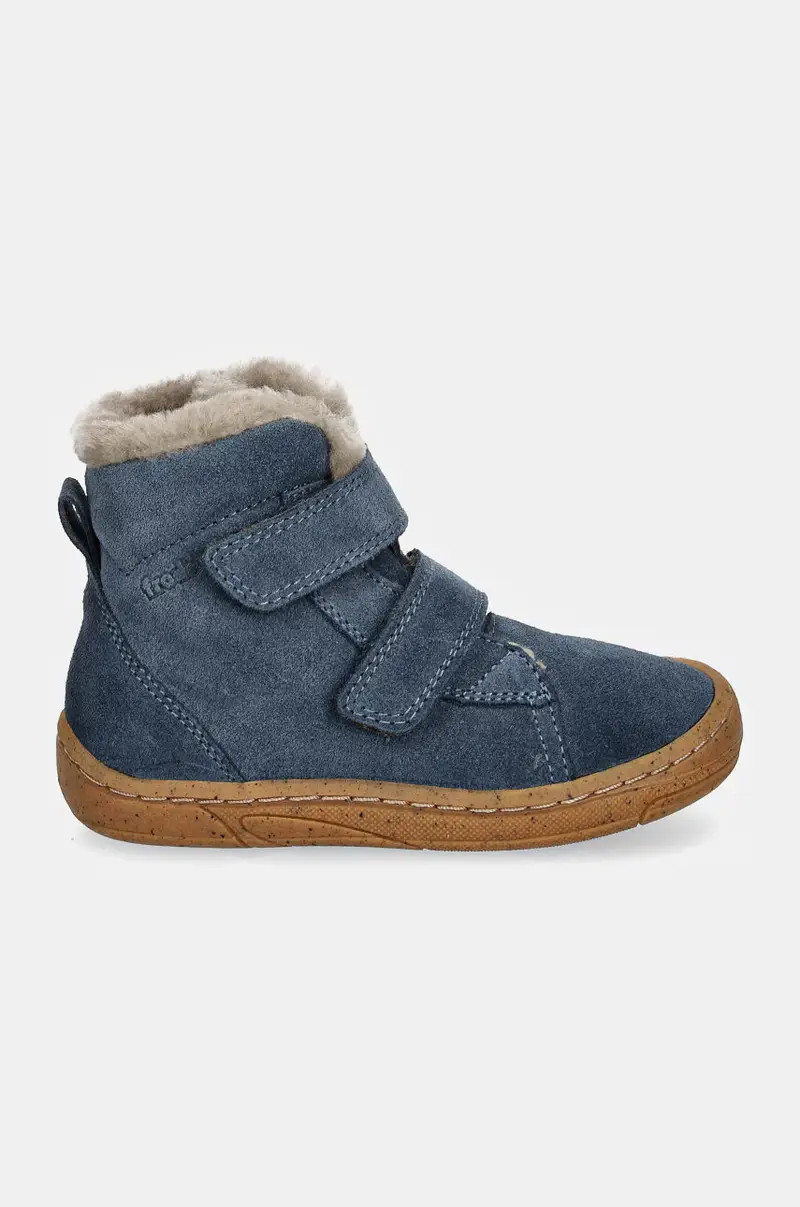 scarpe invernali bambini MINNI SUEDE Blu miniatura 2